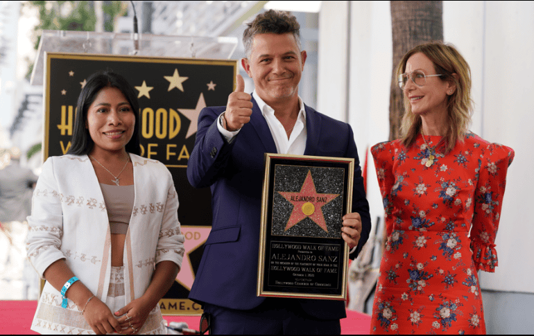 La estrella de Sanz se convierte en la 2 mil 703 en ser entregada. AP/C. Pizzello