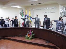 El Concejo Municipal de Tlaquepaque fue elegido en la madrugada de este viernes en sesión extraordinaria del Congreso de Jalisco. TWITTER/@GobTlaquepaque