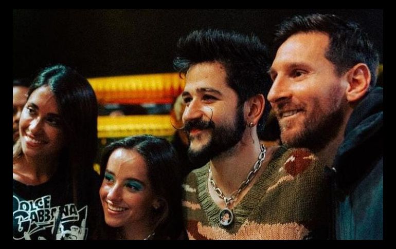 Camilo se mostró muy feliz por la presencia de 