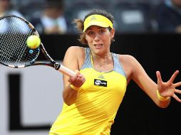 Garbiñe Muguruza busca clasificar para el WTA Finals de Guadalajara. EFE/A. Di Meo