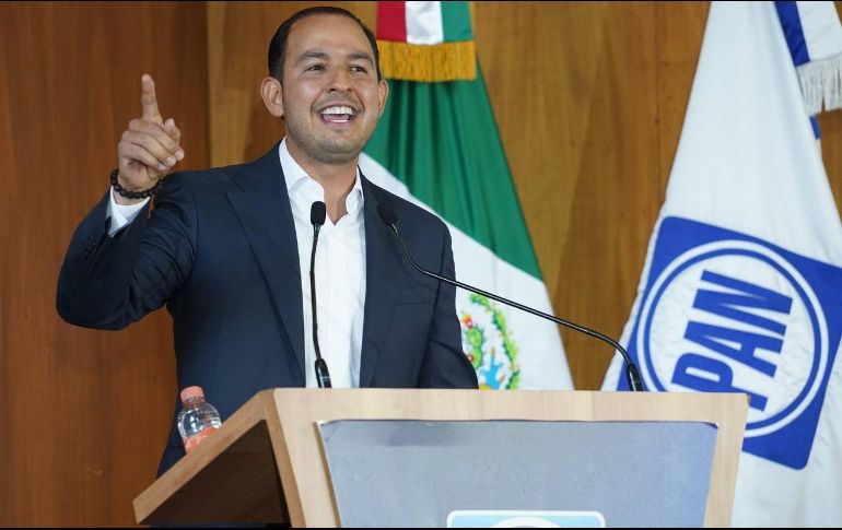 Marko Cortés hizo un llamado a la unidad para fortalecer al PAN rumbo al 2024. TWITTER/@MarkoCortes