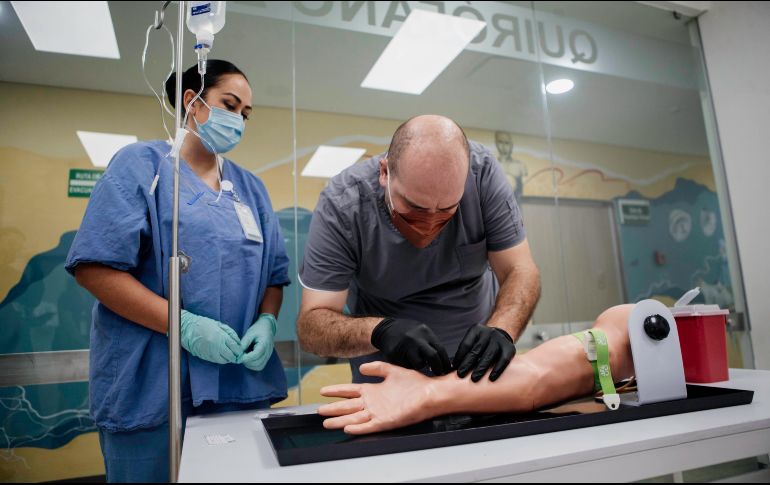 El IMSS abrió el Centro de Simulación para la Excelencia Clínica y Quirúrgica. EL INFORMADOR/G. Gallo