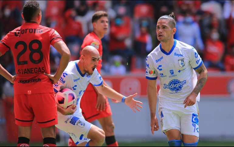 SE DILUYEN. Sobre el final, Gallos logró el empate, arrebatándole al Toluca la oportunidad de ponerse líder. IMAGO7