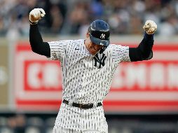 Aaron Judge produjo la carrera de la victoria. AP/F. FRANKLIN