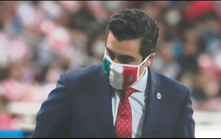 Pobre. A pesar de sus declaraciones en las que afirma que el equipo se ha levantado, la realidad dicta que el Guadalajara, de la mano de Marcelo Michel Leaño, no ha dado pasos positivos. EFE/ F. Guasco