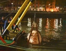 7 curiosidades sobre bihar, la escultura tapatía sumergida en Bilbao
