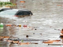 Costoso. Alemania programó destinar 30 mil millones de euros a la reconstrucción de zonas siniestradas. La catástrofe colocó el tema de la emergencia climática en el centro del debate público. AGENCIAS