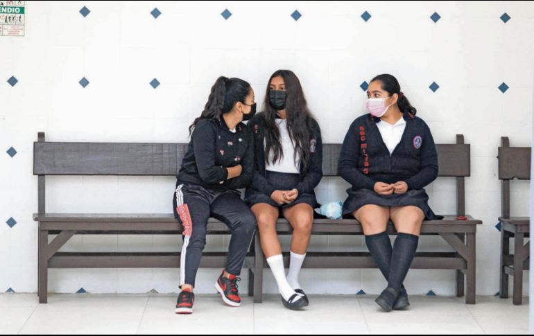 Convivencia. Adolescentes volvieron a ver a sus compañeros de manera física. EL INFORMADOR