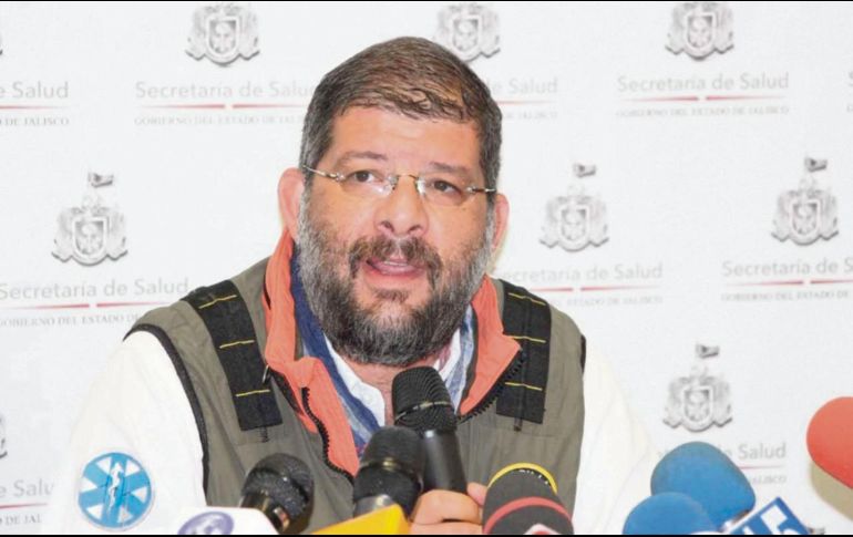 Yanninck Nordín Servín. Director del Sistema de Atención Médica de Urgencias (SAMU) y secretario técnico del Consejo Estatal para la Prevención de Accidentes Jalisco (CEPAJ). ESPECIAL