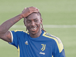 Moise Kean. El delantero de la “Juve” ocupará el lugar de Ciro Immobile. AFP