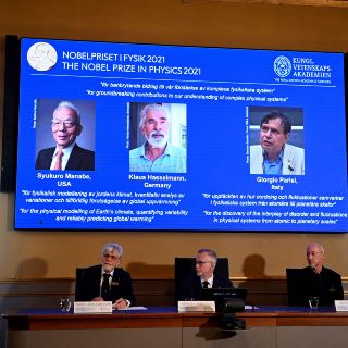 Premio Nobel de Física 2021 es para tres por descubrimientos sobre el clima