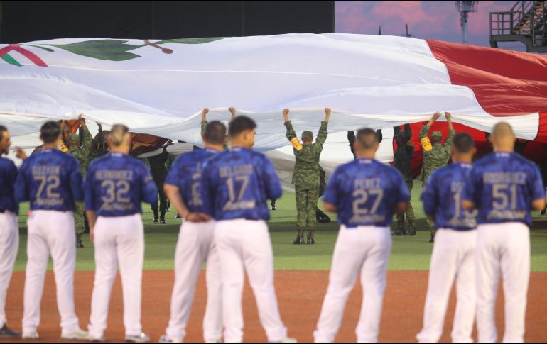 Ceremonia inaugural. La Liga Mexicana del PAcífico inicia una nueva temporada, la novena para los Charros de Jalisco. EL INFORMADOR/A. Camacho