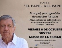 Durante la charla, Enrique dará un recorrido histórico sobre la importancia del papel, con énfasis en su experiencia profesional. ESPECIAL