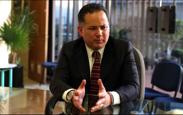 Santiago Nieto negó que su patrimonio haya aumentado. SUN/ARCHIVO