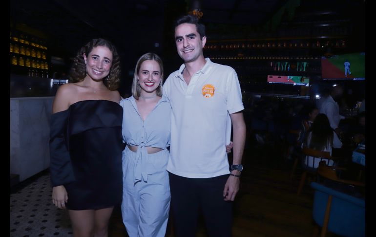 Janell Fajer, Ana Paula Calderón y Sebastián Abramo GENTE BIEN JALISCO/CLAUDIO JIMENO