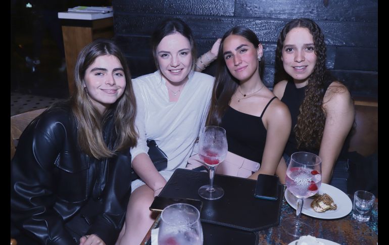 Majo Chávez, Paola Cota, Paola Zurita y Regina Ortiz GENTE BIEN JALISCO/CLAUDIO JIMENO