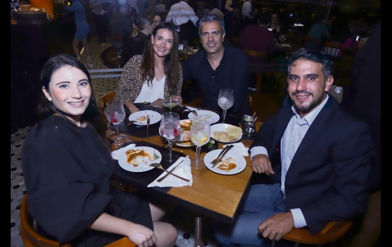 Melissa Morelos, Anette Meier, Fabio Rizzo y Miguel Álvarez GENTE BIEN JALISCO/CLAUDIO JIMENO