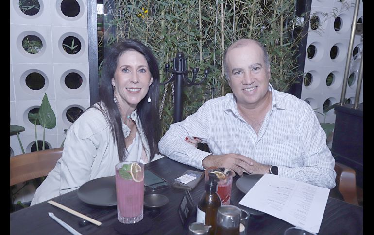Claudia Marín y Pablo Gortazar. GENTE BIEN JALISCO/ CLAUDIO JIMENO