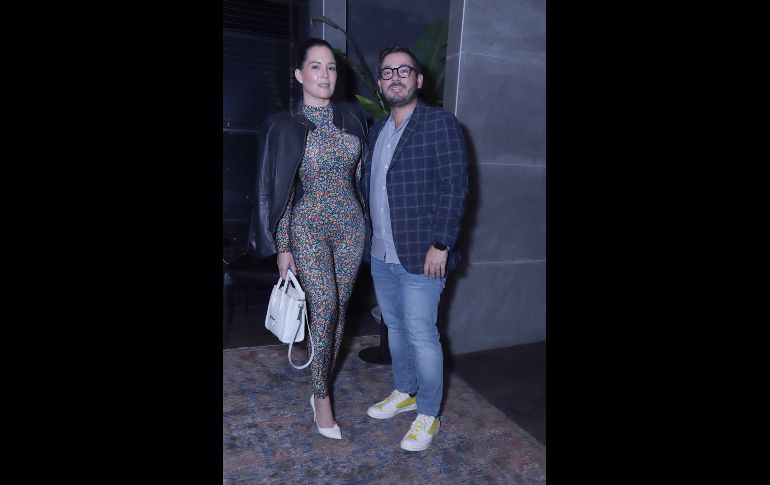 Andrea Márquez y Diego Chávez. GENTE BIEN JALISCO/ CLAUDIO JIMENO