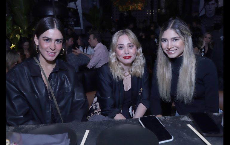 Claudia López, Lucía Aguilar y Michelle Celis. GENTE BIEN JALISCO/ CLAUDIO JIMENO