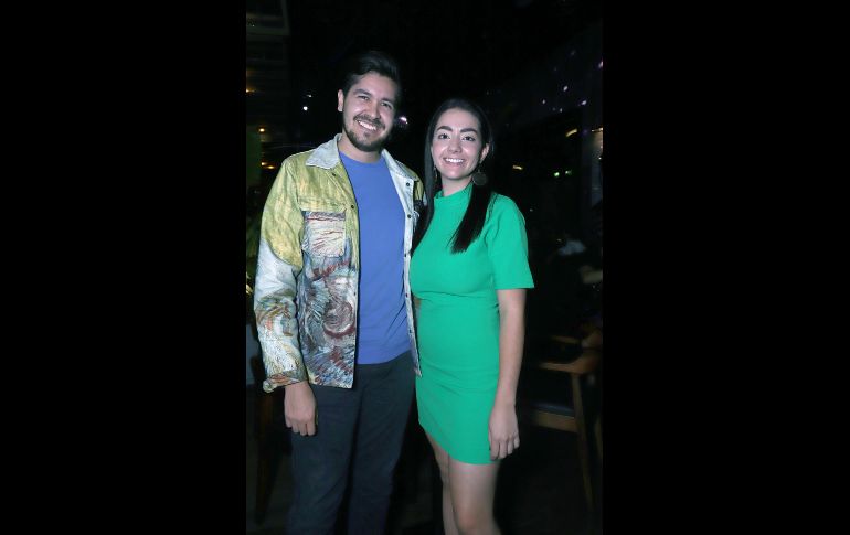 Alaim Baruch y Fernanda Garay. GENTE BIEN JALISCO/ CLAUDIO JIMENO