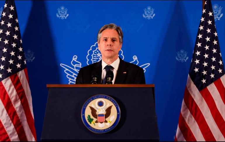 El secretario de Estado de EU, Antony Blinken, se reunirá el viernes con funcionarios del Gobierno mexicano. EFE/ARCHIVO