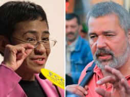 Es la primera vez que el comité noruego del Nobel reconoce el papel de la prensa independiente. EFE / J. Favre y J. Sergei