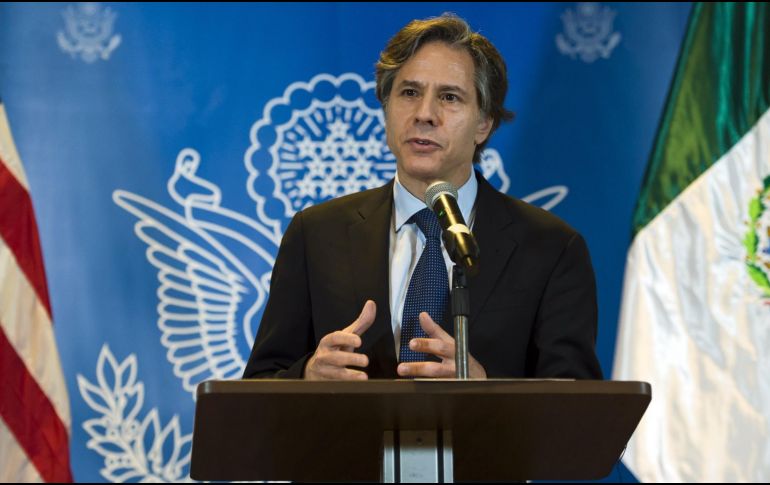 Tras desayunar con AMLO, Blinken se reunirá con el canciller mexicano, Marcelo Ebrard, para sellar el acuerdo durante el primer Diálogo de Seguridad de Alto Nivel. AFP / ARCHIVO