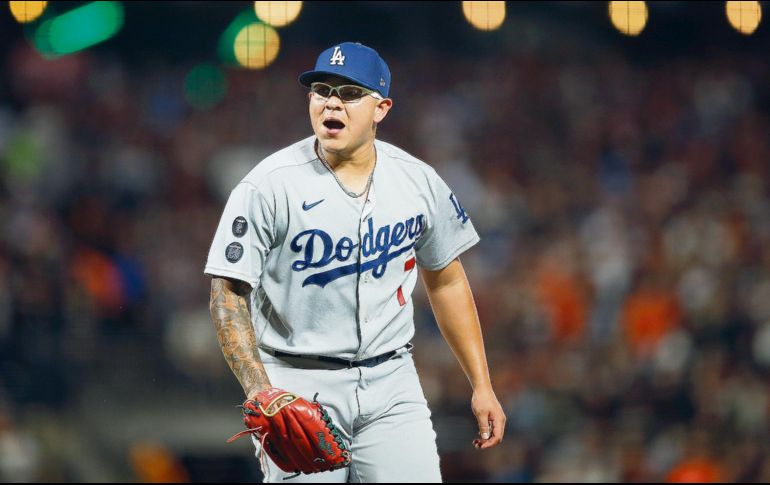 El segundo juego de la Serie Divisional fue la séptima victoria de Urías en postemporada. AP/J. Hefti