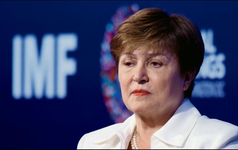 Kristalina Georgieva, lucha por mantenerse en su cargo. AFP/O. Douliery