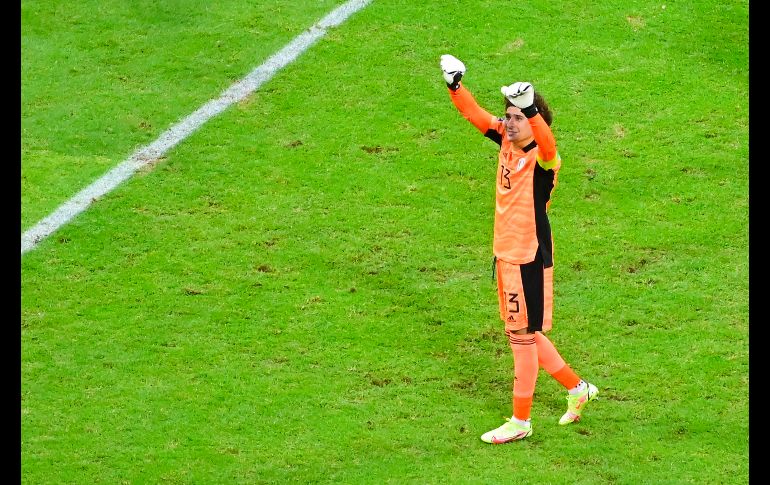 ¿Jugó? Guillermo Ochoa tuvo un partido muy tranquilo en el que prácticamente no fue requerido ni para despejar. IMAGO7