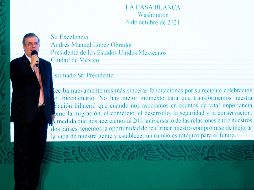 Antony Blinken entregó la respuesta el viernes pasado durante su visita a México al canciller mexicano, Marcelo Ebrard, quien la leyó este lunes durante la rueda de prensa matutina de AMLO. EFE