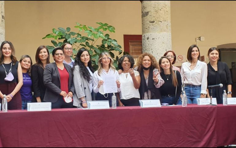 “Las paritaristas sí queremos presidentas municipales, pero no queremos que usen la lucha para ventaja de una persona”, aseguraron. EL INFORMADOR / Y. Mora