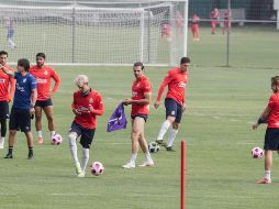 Chivas entrenó este martes en Verde Valle. EL INFORMADOR / G. Gallo