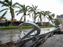 Daños en Mazatlán por el paso del huracán 