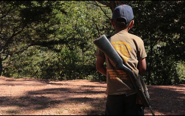 Los menores son un grupo vulnerable que resiente aún más la violencia y padece los estragos de pertenecer a un grupo delictivo, como perder la libertad o morir. EFE / ARCHIVO