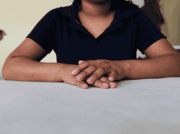 María, de 20 años, dejó su natal Guatemala por cuestiones de violencia. ESPECIAL/C. Ávila