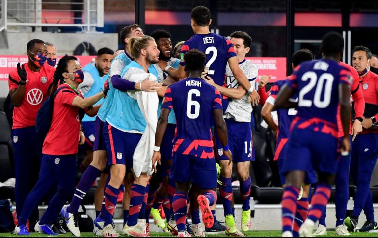 Con este triunfo Estados Unidos suma 11 puntos e iguala provisionalmente a México en la cabeza del grupo, mientras Costa Rica se queda quinta con seis unidades. AFP/E. CHINN