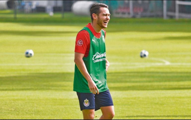 Contento. El “Canelo” reveló que la alegría que sienten ahora los jugadores es importante para ganar. Imago7