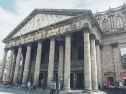 Teatro Degollado. Recinto donde la Orquesta Filarmónica de Jalisco ofrecerá el tercer concierto de su última temporada de 2021. El Informador/ G. Gallo