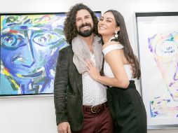 Emilio Chalita  inauguró su exposición llamada Minimalismo Expresivo en JB Galería en Providencia. GENTE BIEN JALISCO/ JORGE SOLTERO