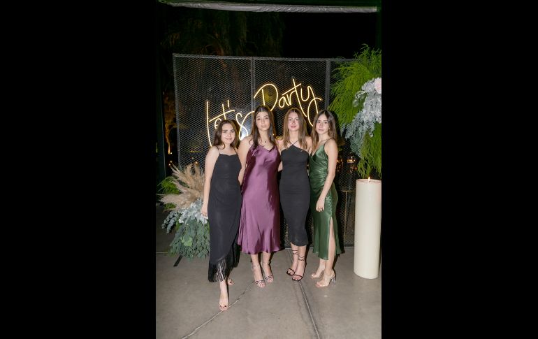 Luisa Tostado, Miriana Marroquín, Fernanda Michel y Andrea Villalvazo. GENTE BIEN JALISCO/ JORGE SOLTERO
