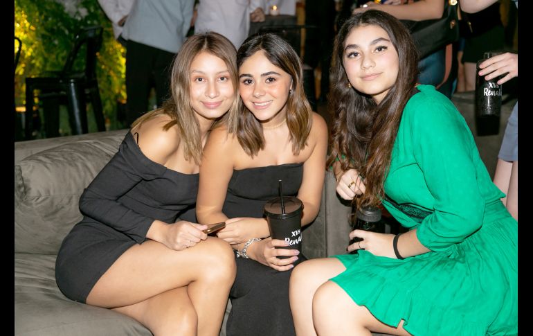 Sofía Oseguera, Natalia Álvarez y María Delgado. GENTE BIEN JALISCO/ JORGE SOLTERO