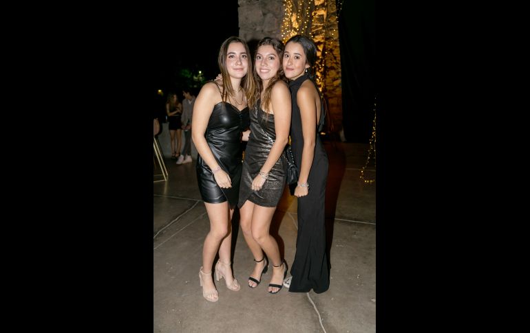 María José Pérez, Nicole Roux y Camila Covarrubias. GENTE BIEN JALISCO/ JORGE SOLTERO