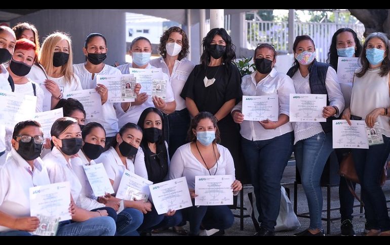 Las participantes recibieron becas para estudiar la certificación y así obtener la licencia del tipo C2. ESPECIAL