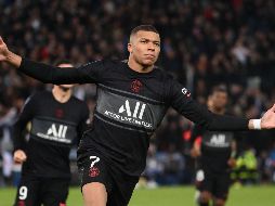 Kylian Mbappé rompió una racha de cuatro encuentros consecutivos sin marcar. AFP/F. FIFE