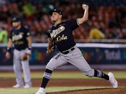 Adrián Guzmán, abridor por Jalisco, lanzó seis entradas casi perfectas, mas sus relevos no continuaron la buena labor. TWITTER/charrosbeisbol