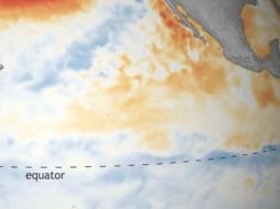 Los expertos han detectado una disminución de la temperatura en el Pacífico. NOAA