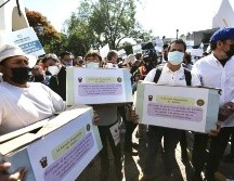 Universitarios realizan segunda caminata por la autonomía, la salud y la educación