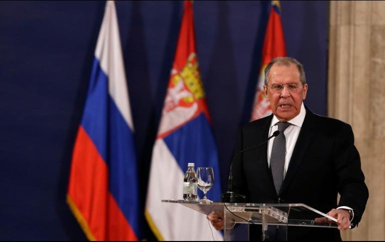 El ministro de Exteriores de Rusia, Serguéi Lavrov. EFE/ARCHIVO